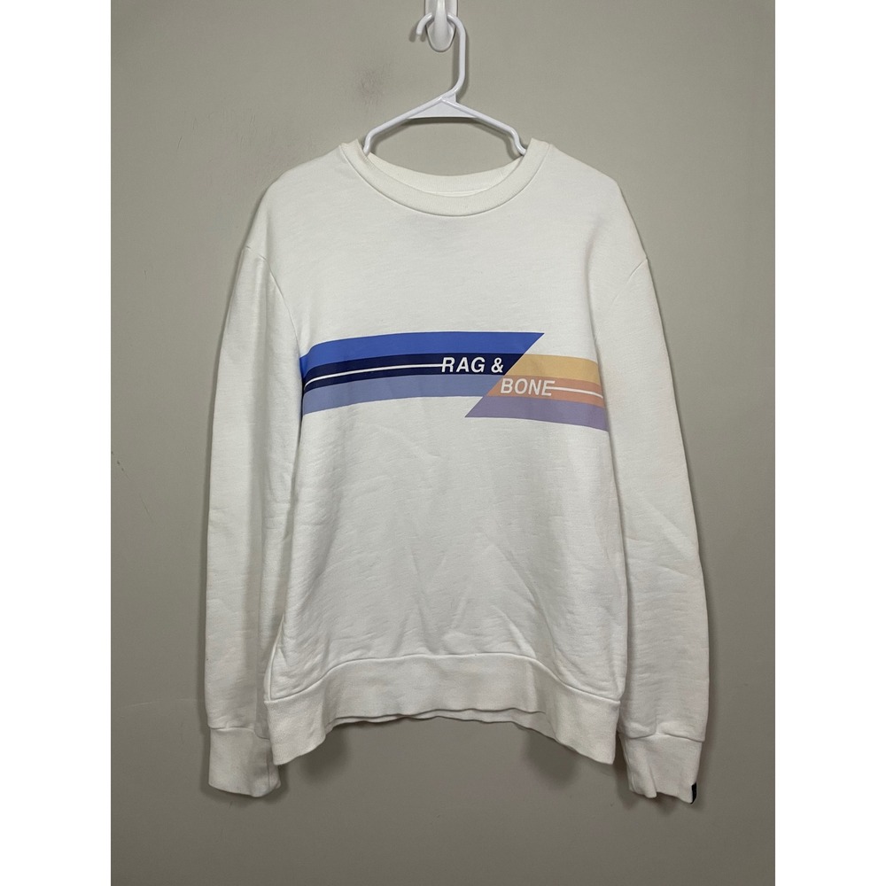 Rag & Bone Men's Glitch Logo Sweatshirt Size Medium‎